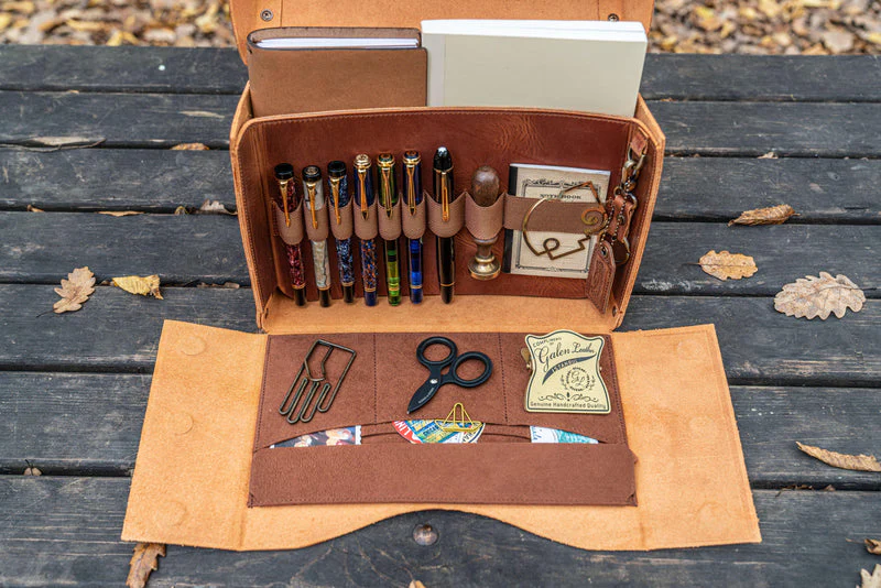 Galen Leather Writer's Medic Bag - Image 9