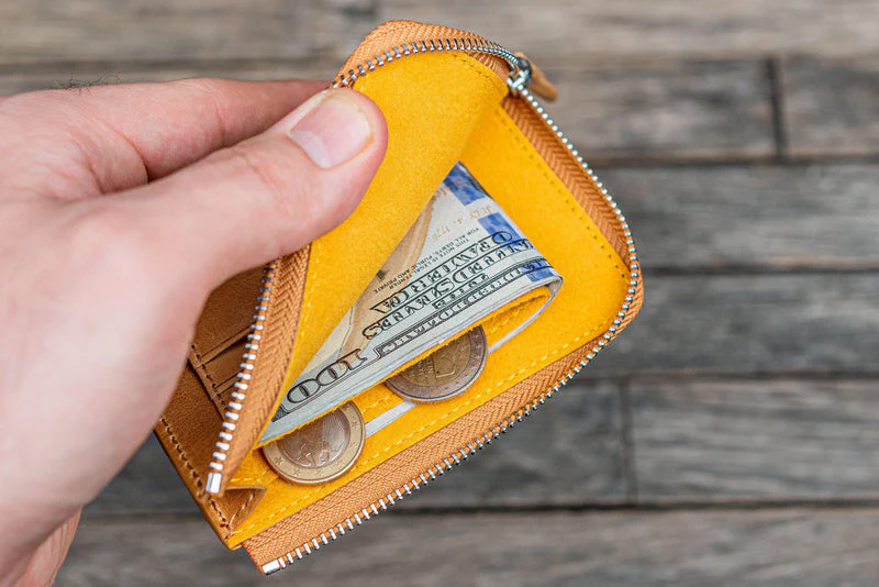 Galen Leather Mega Mini Wallet - Image 10