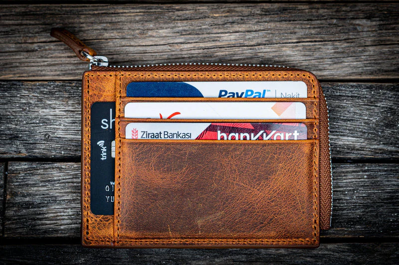 Galen Leather Mega Mini Wallet - Image 7