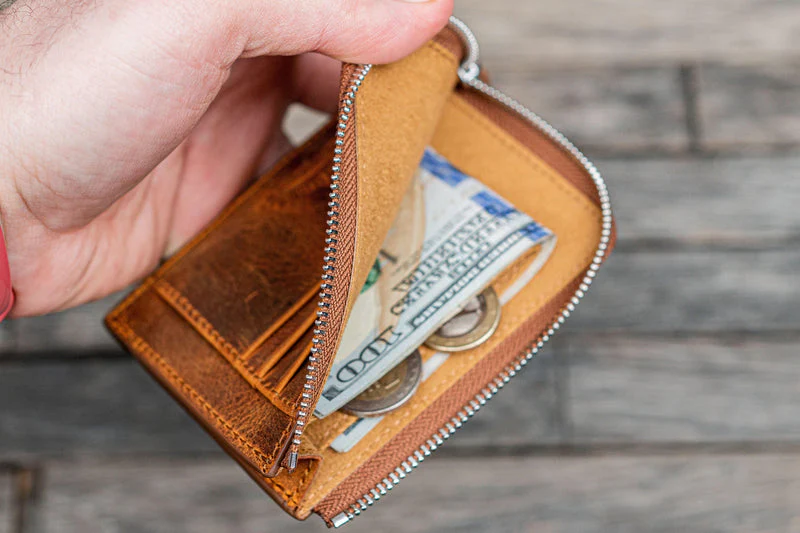 Galen Leather Mega Mini Wallet - Image 8