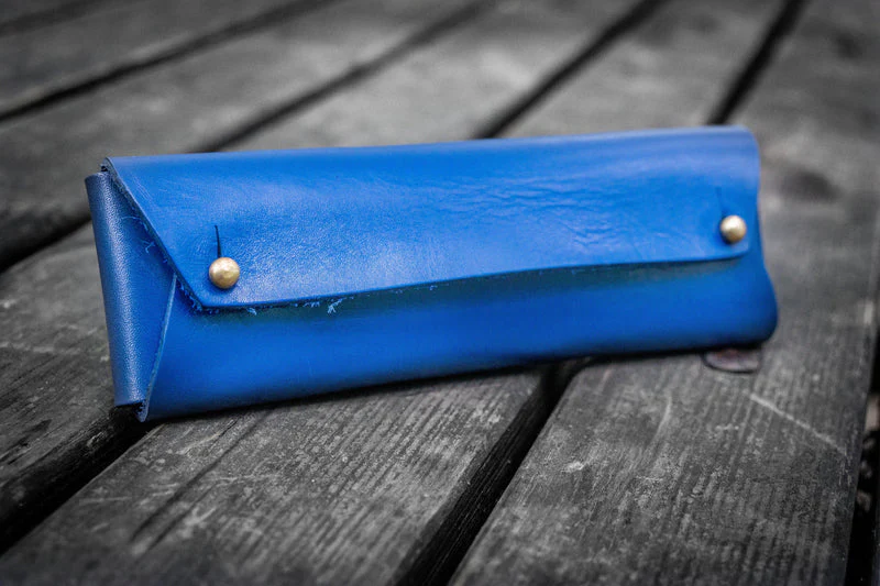 Galen Leather Student Leather Pencil Case - Image 15