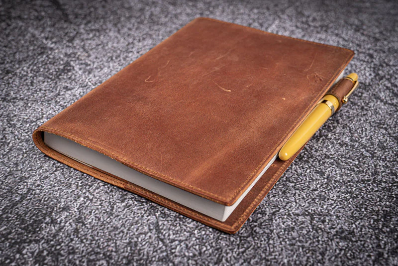 Galen Leather Slim B6 Notebook Cover - Image 10