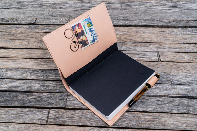 Galen Leather Slim B6 Notebook Cover - Image 12