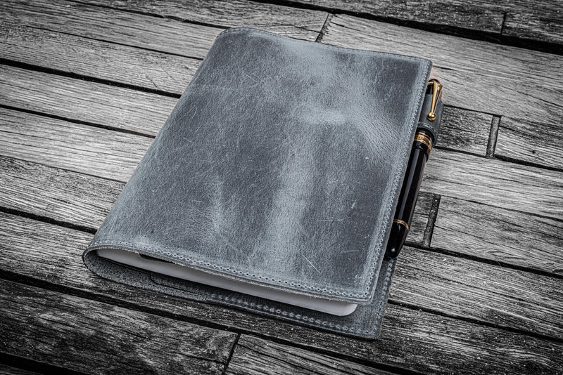 Galen Leather Slim B6 Notebook Cover - Image 8