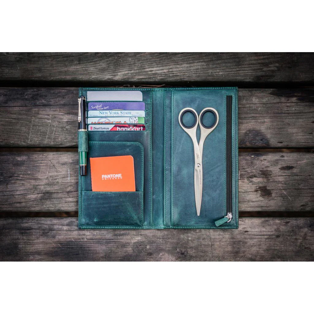 Galen Leather Traveler's Wallet Insert - Regular Size / Hobonichi Weeks Cover - Image 13