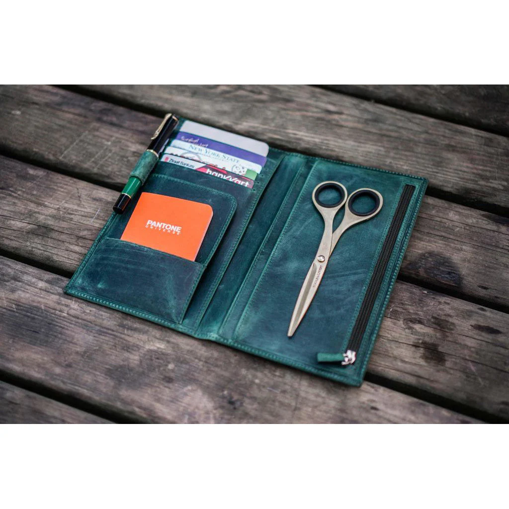 Galen Leather Traveler's Wallet Insert - Regular Size / Hobonichi Weeks Cover - Image 14