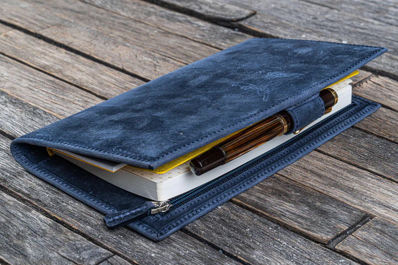 Galen Leather Traveler's Wallet Insert - Regular Size / Hobonichi Weeks Cover - Image 18