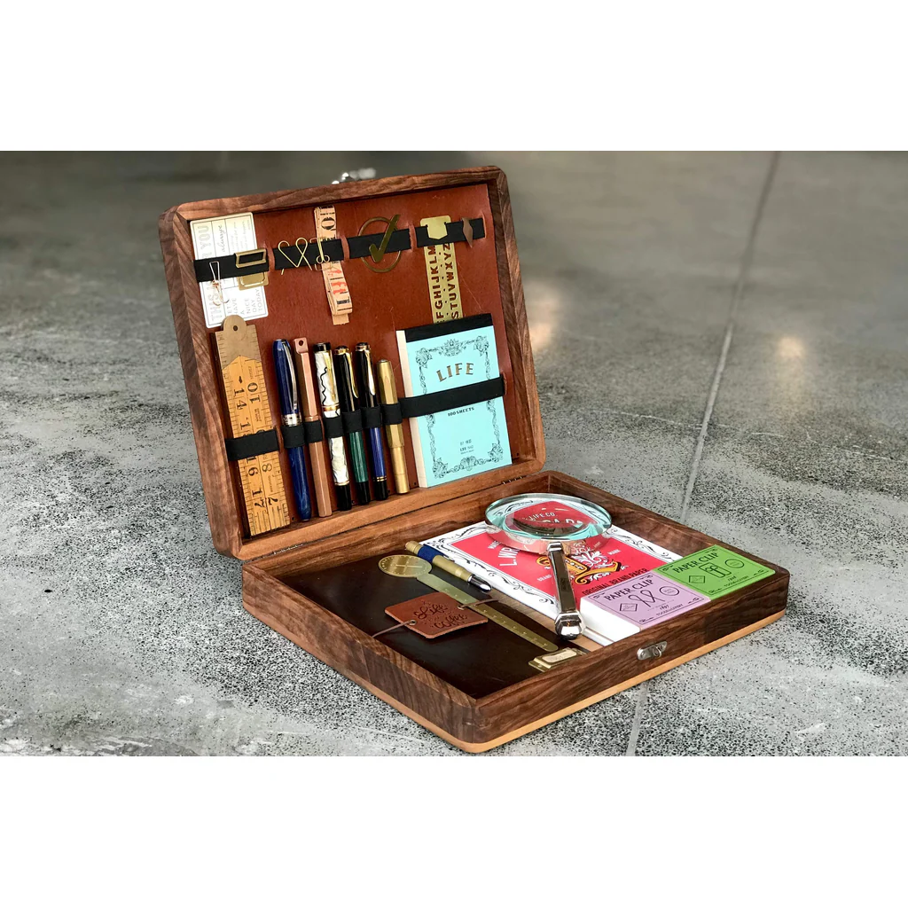 Galen Leather Writing Box