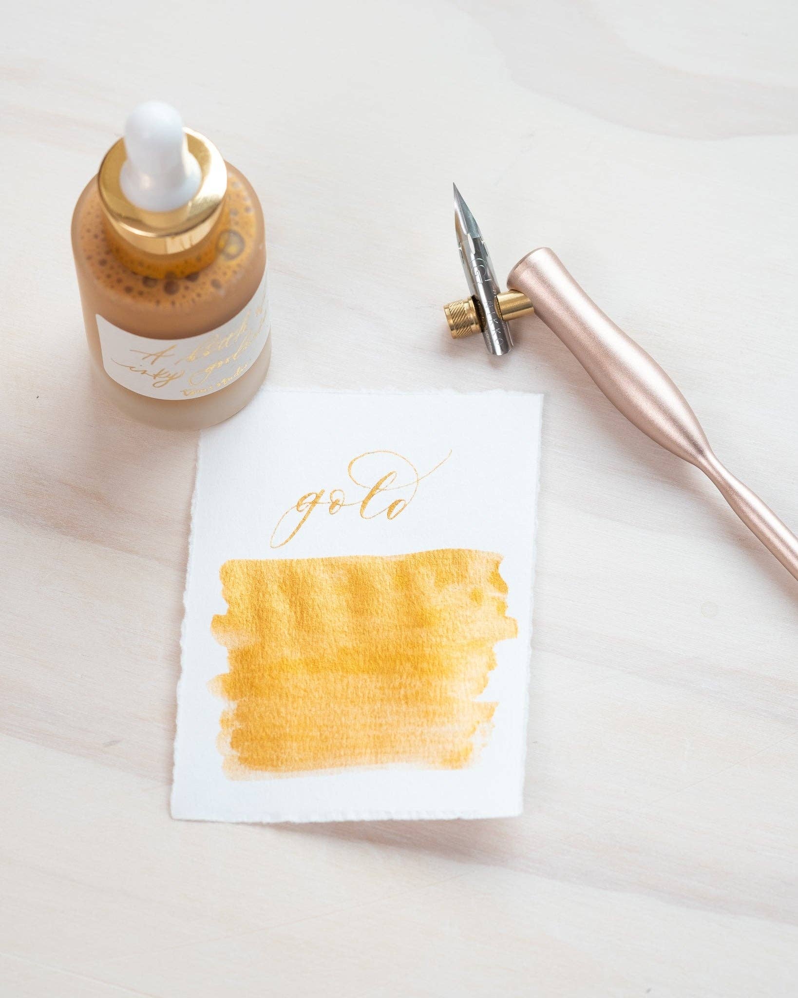 Tom's Studio Gold - Calligraphy Ink - Image 4