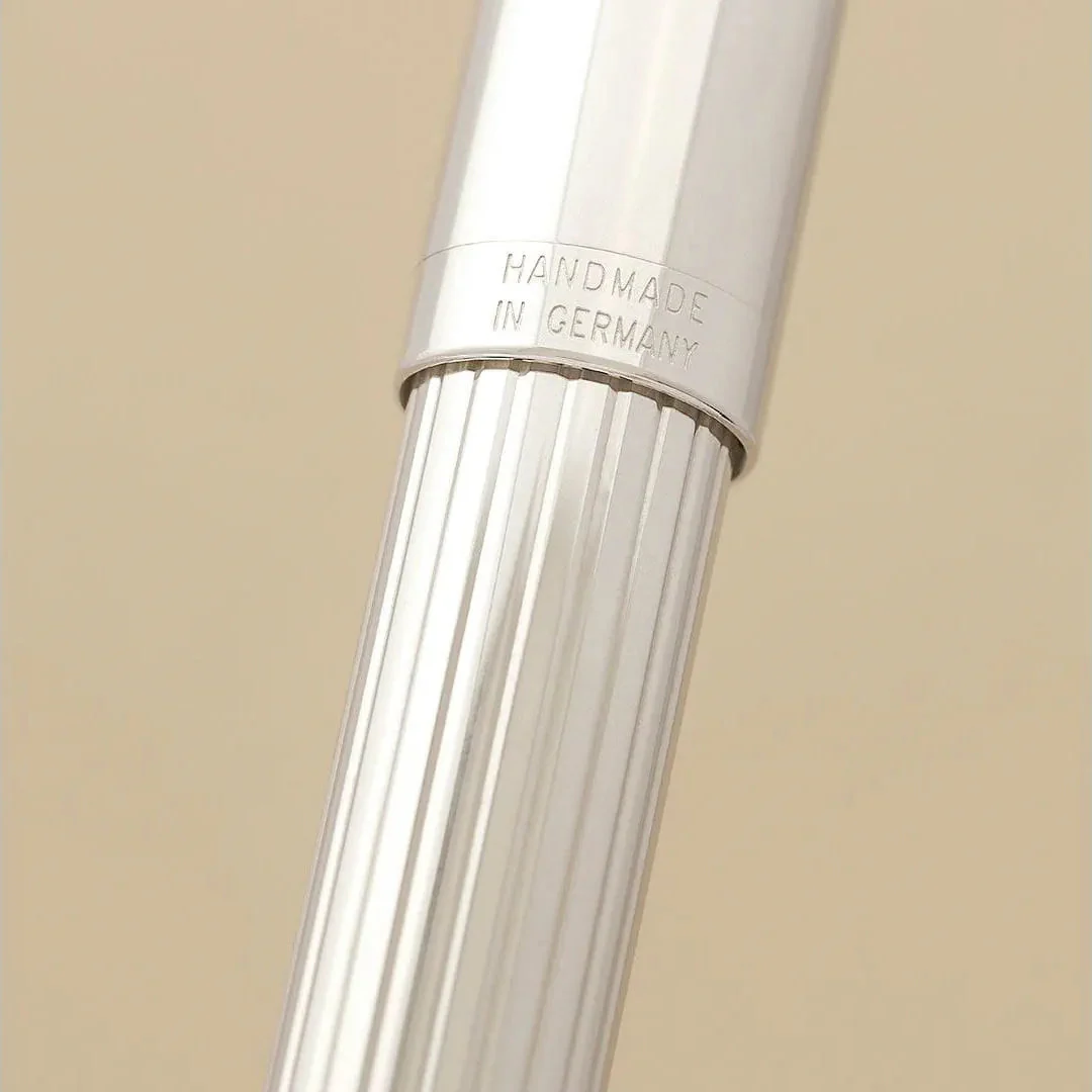 Graf Von-Faber Castell Classic Sterling Silver Fountain Pen - Image 8