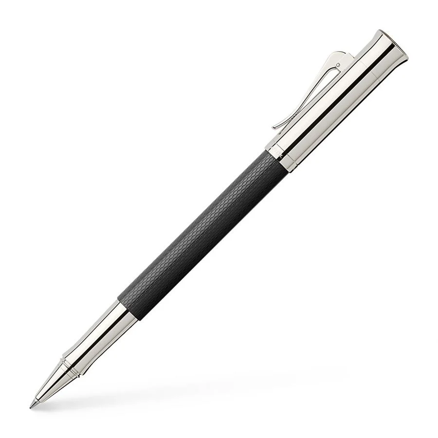 Graf von Faber-Castell Guilloche Rollerball Pen - Black - Image 2