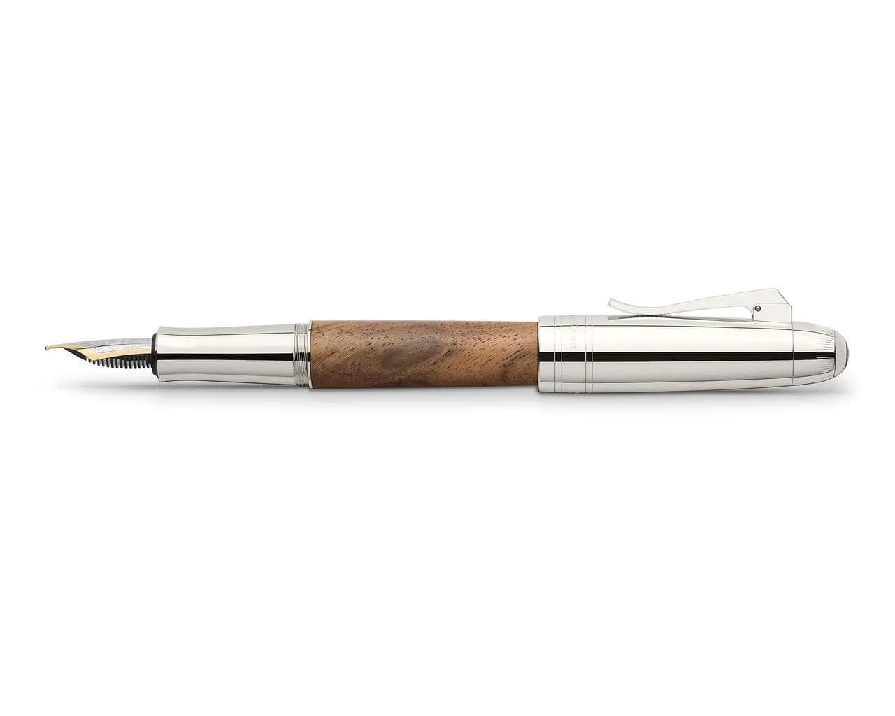 Graf Von Faber-Castell Magnum Fountain Pen - Walnut - Image 2