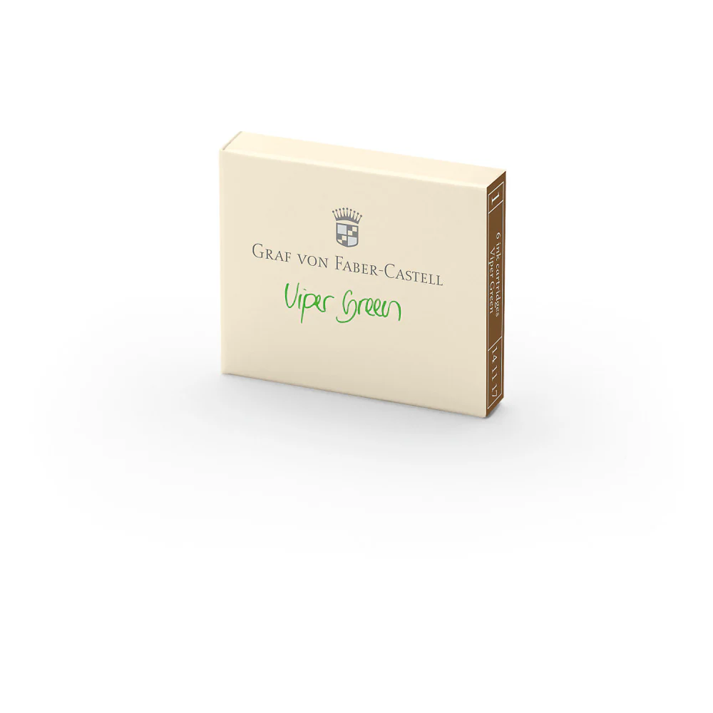 Graf von Faber-Castell Viper Green - Ink Cartridges