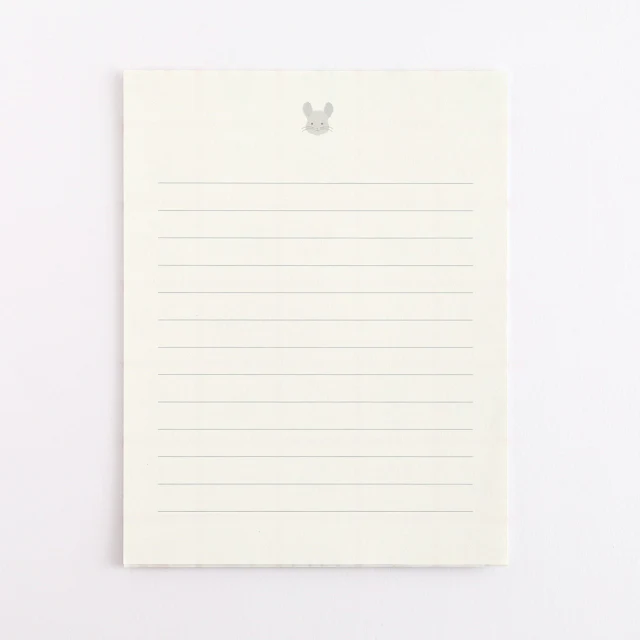 Green Flash Animal Department Store Letter Set - Chinchilla - Image 4