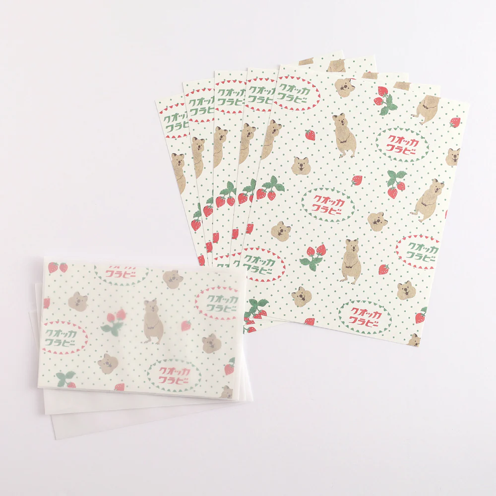 Green Flash Animal Department Store Letter Set - Quokka - Image 2