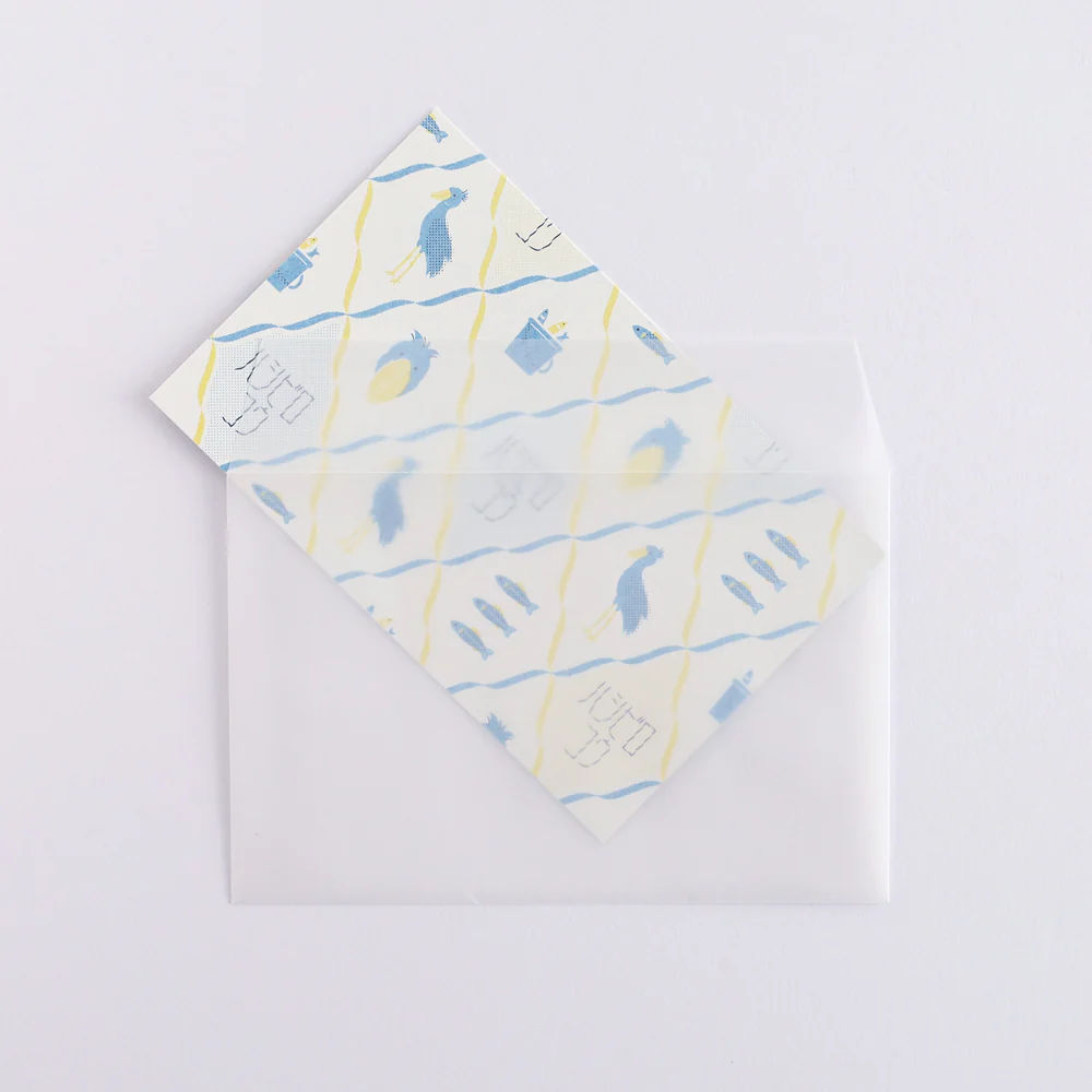 Green Flash Animal Department Store Letter Set - Shoebill - Image 5