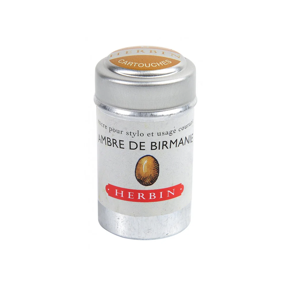 Jacques Herbink Ink Cartridges - Ambre de Birmanie