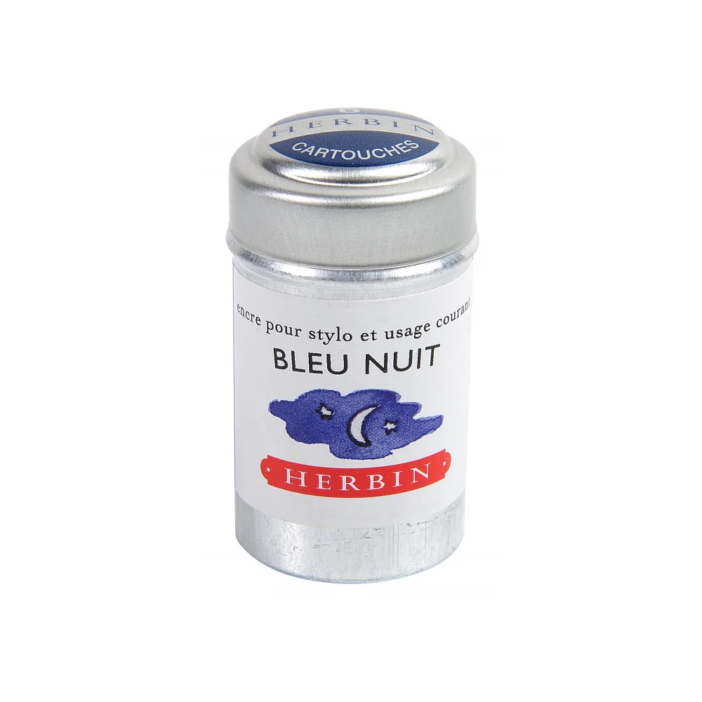 Jacques Herbink Ink Cartridges - Bleu Nuit