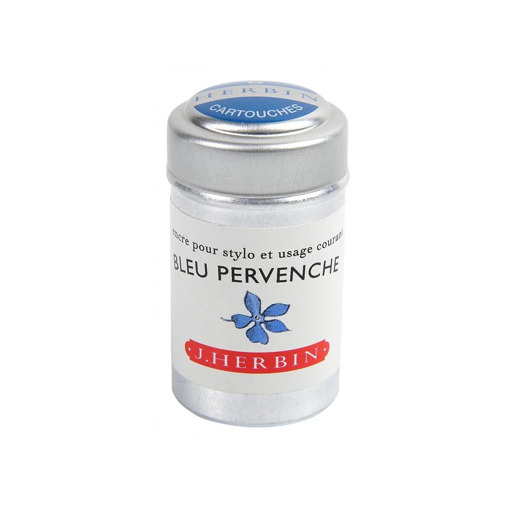 Jacques Herbink Ink Cartridges - Bleu Pervenche