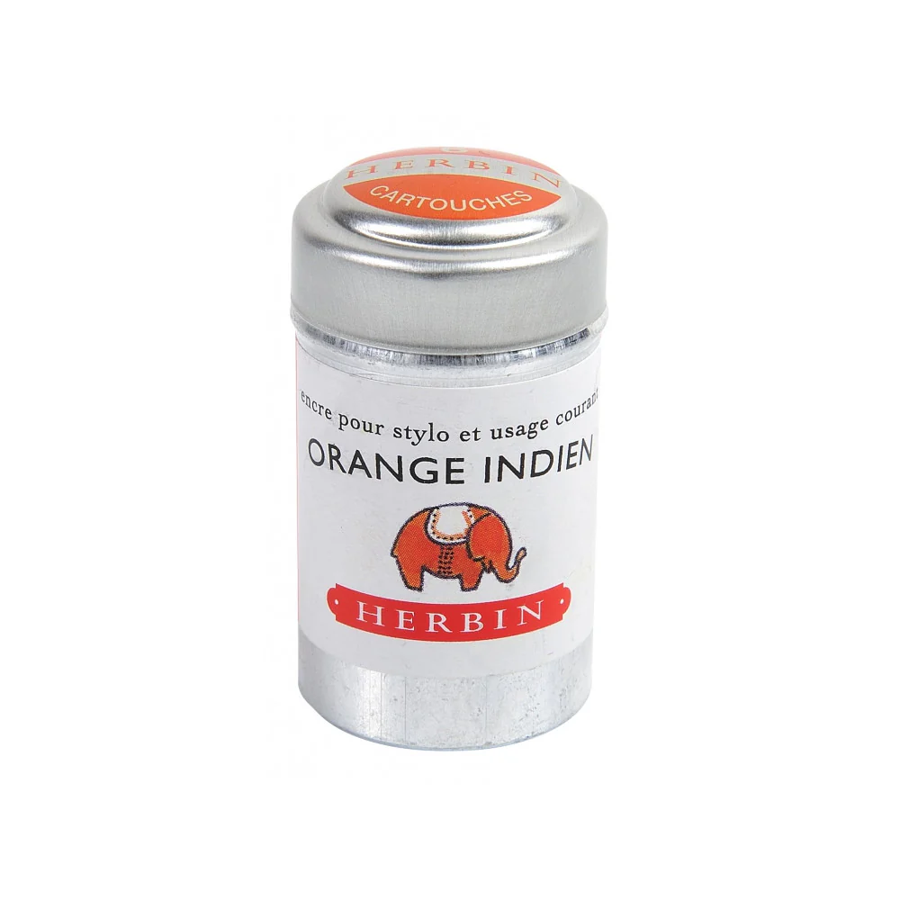 Jacques Herbink Ink Cartridges - Orange Indien