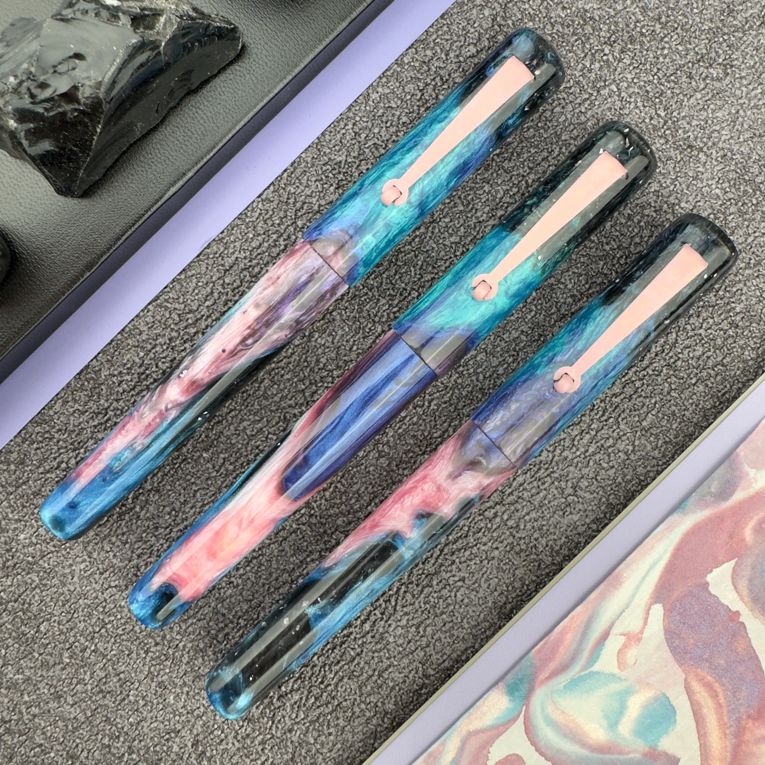 Hinze Pen Company Fountain Pen - Atlas Galaxy (Atlas Exclusive) - Image 3