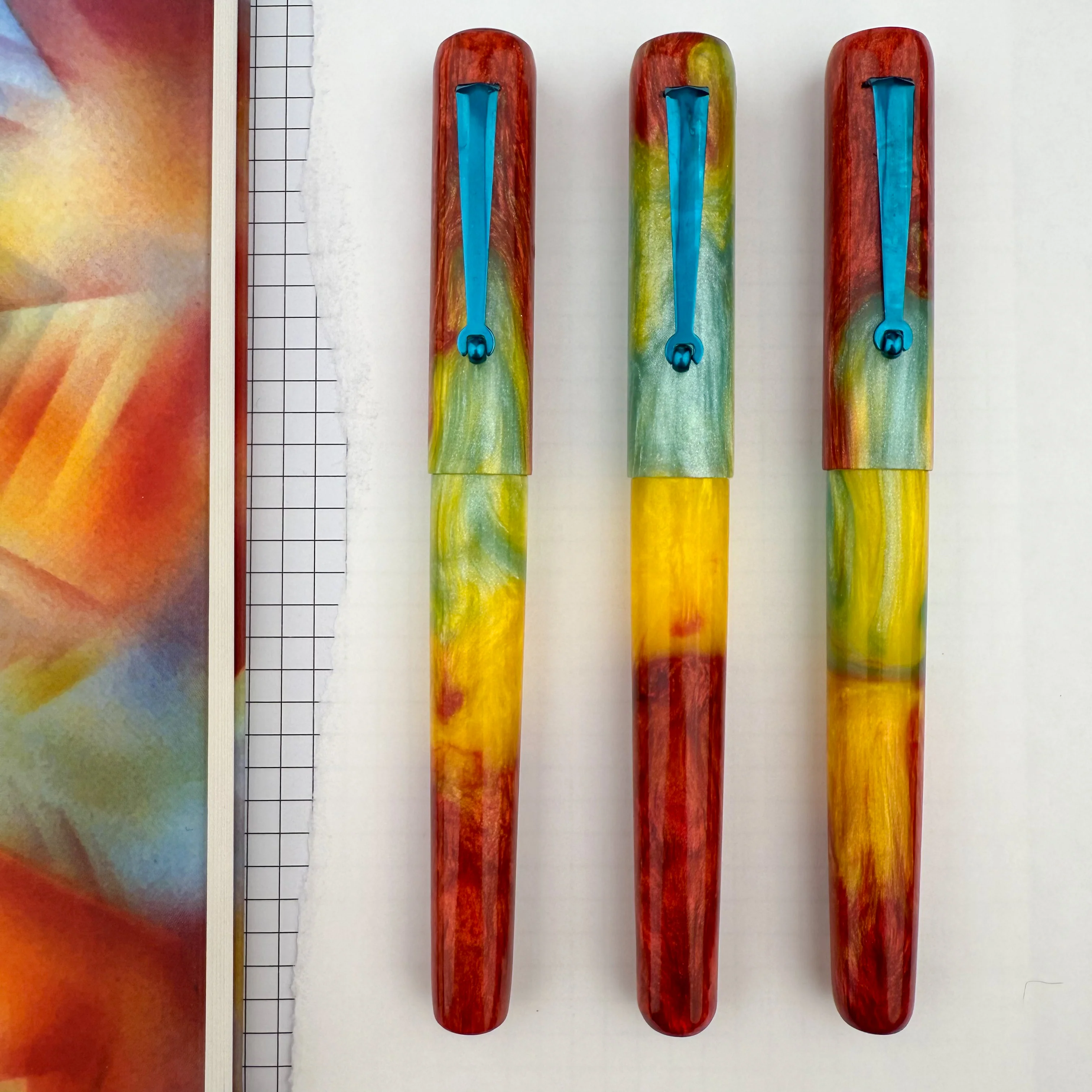 Hinze Pen Company Fountain Pen - Chameleon - Image 3