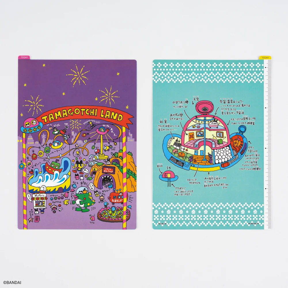 Hobonichi Pencil Board for A5 Size - Tamagotchi: Tamagotchi Land - Image 2