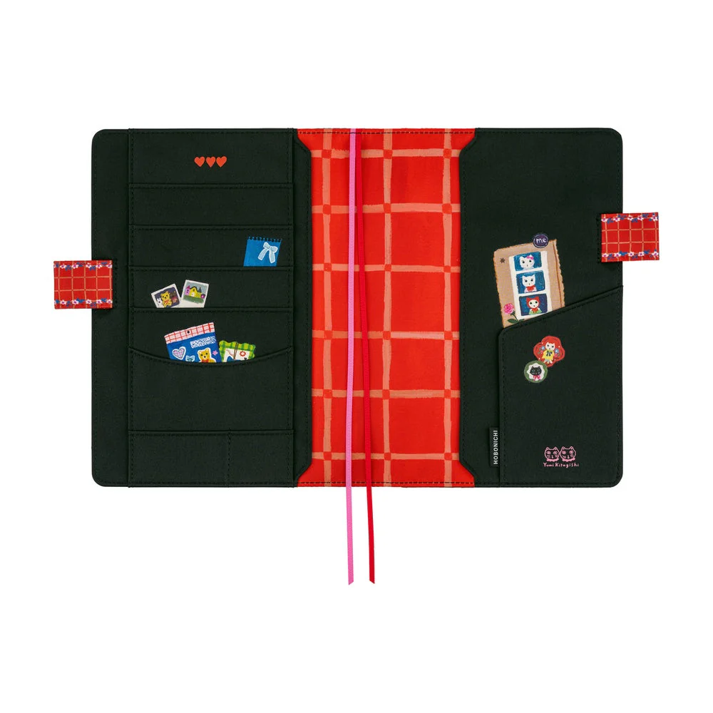 Hobonichi Techo A5 Cousin Planner Set - Yumi Kitagishi: White Cat’s Daily Life (April Start) - Image 4