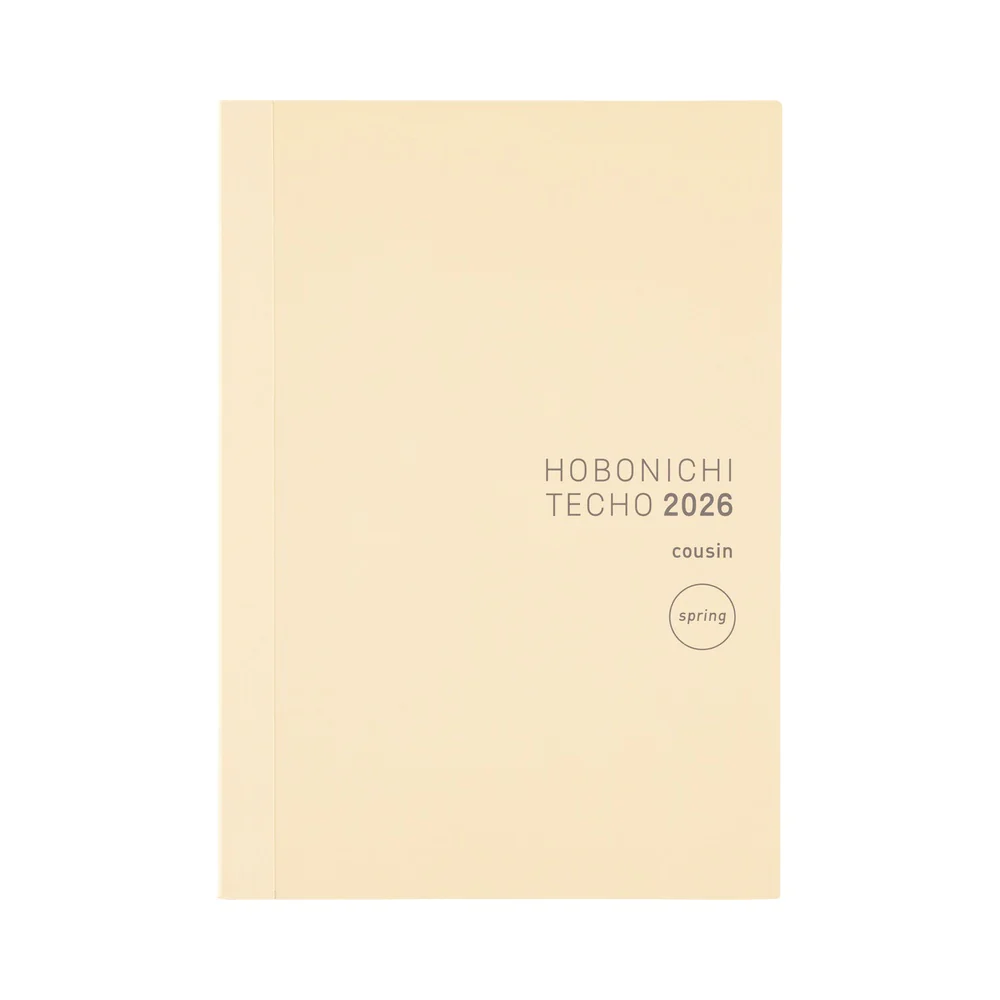 Hobonichi Techo A5 Japanese Cousin Book - Monday Start (April Start)