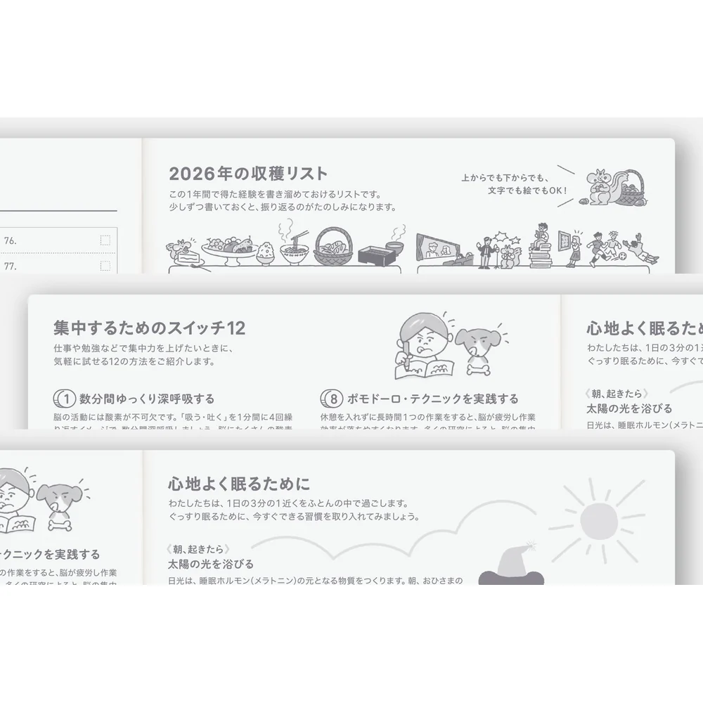 Hobonichi Techo A5 Japanese Cousin Book - Monday Start (April Start) - Image 10