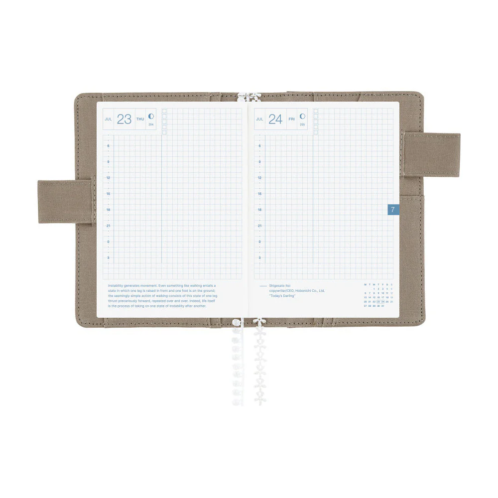 Hobonichi Techo A6 Original Planner Set - iyo okumi: A Story About Me (April Start) - Image 5