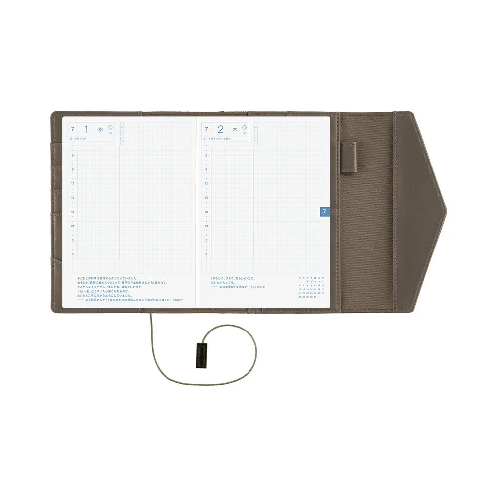 Hobonichi Techo A6 Original Planner Set - Letter (April Start) - Image 6