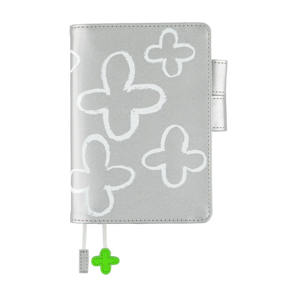 Hobonichi Techo A6 Original Planner Set - Makoto Matsubayashi: Silver Flowers (April Start)