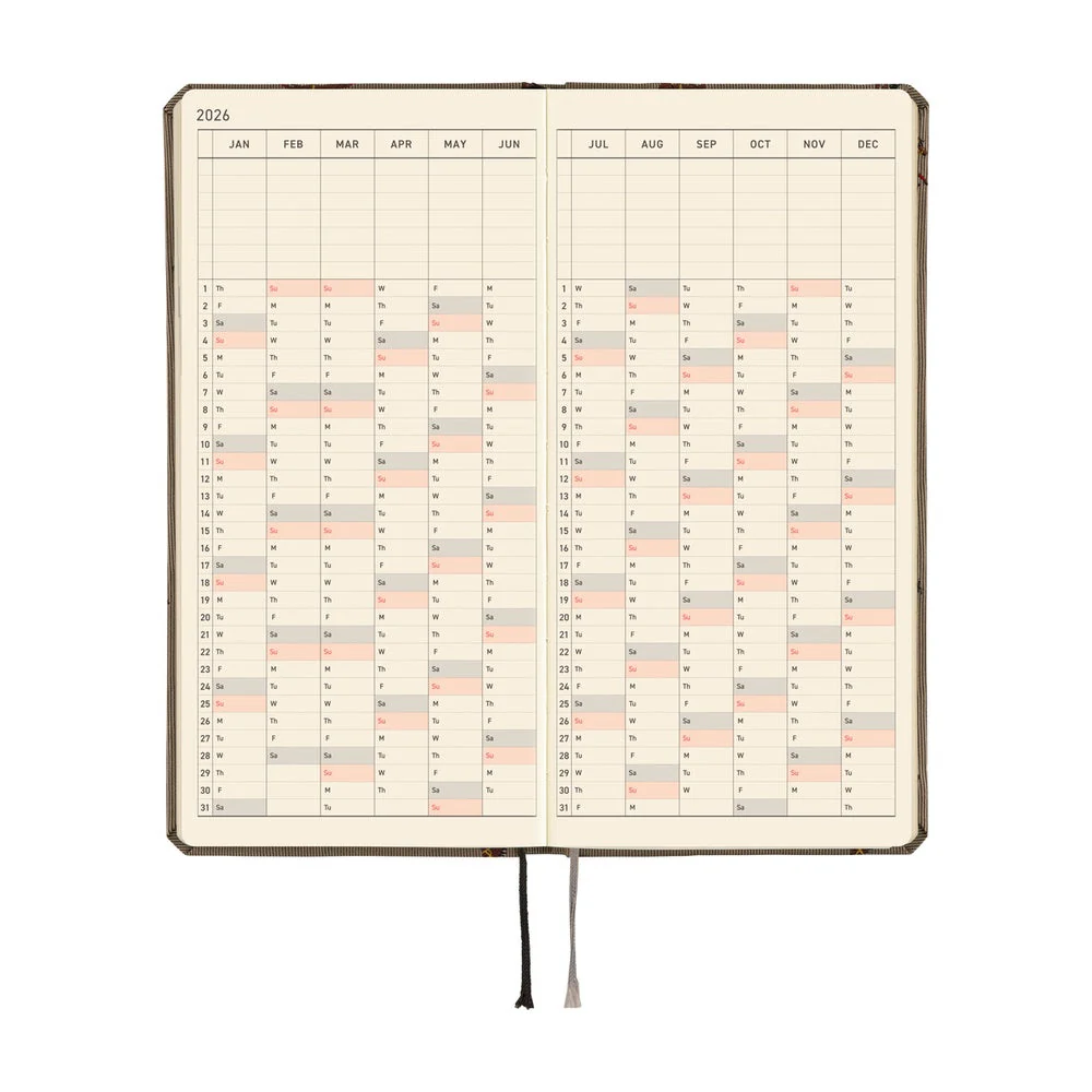 Hobonichi Techo Weeks - Bow & Tie: Galloping Horses (April Start) - Image 6