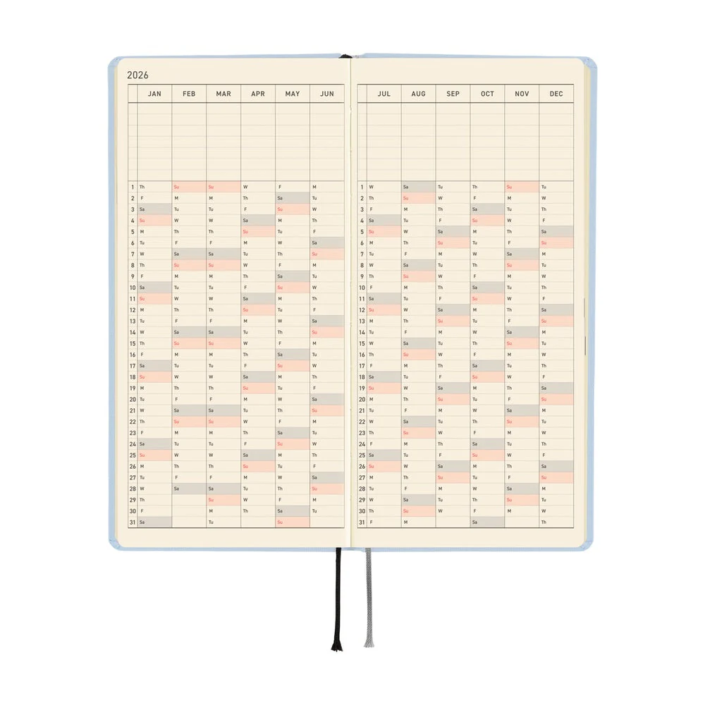 Hobonichi Techo Weeks - Colors: Sky Mist (April Start) - Image 6