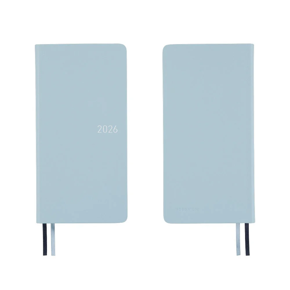 Hobonichi Techo Weeks - Leather: Snow Blue (April Start) - Image 7