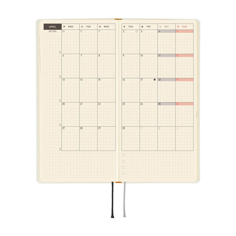 Hobonichi Techo Weeks - Yuichi Inoue: Amenimo Makezu (April Start) - Image 4