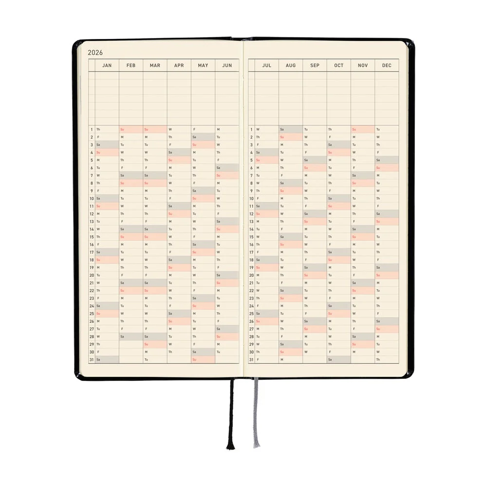 Hobonichi Techo Weeks - Yumi Kitagishi: White Cat’s Daily Life (April Start) - Image 6
