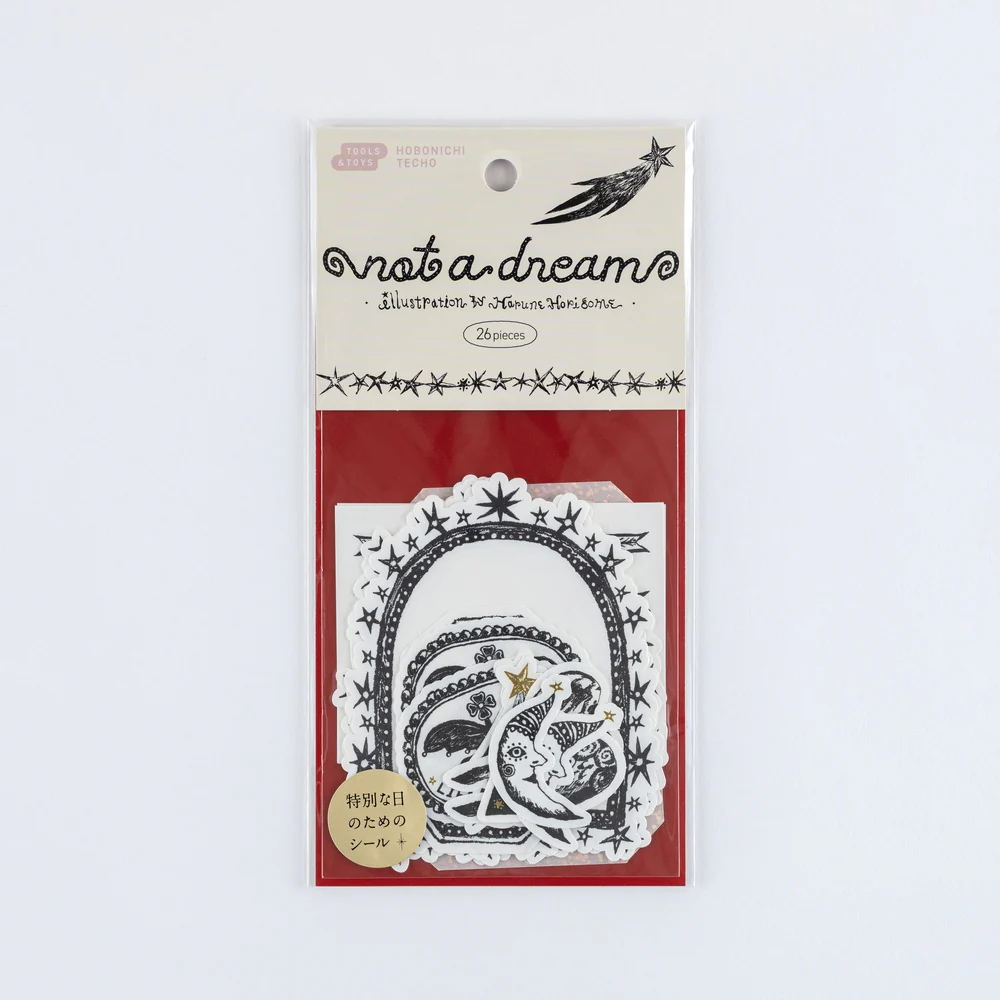 Hobonichi Unforgettable Day Stickers - not a dream