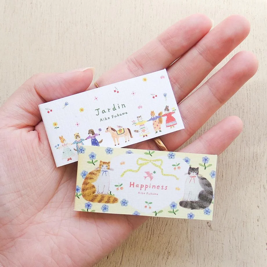 Hyogensha Cozyca Aiko Fukawa One-Line Sticky Notes - Jardin・Happiness - Image 7