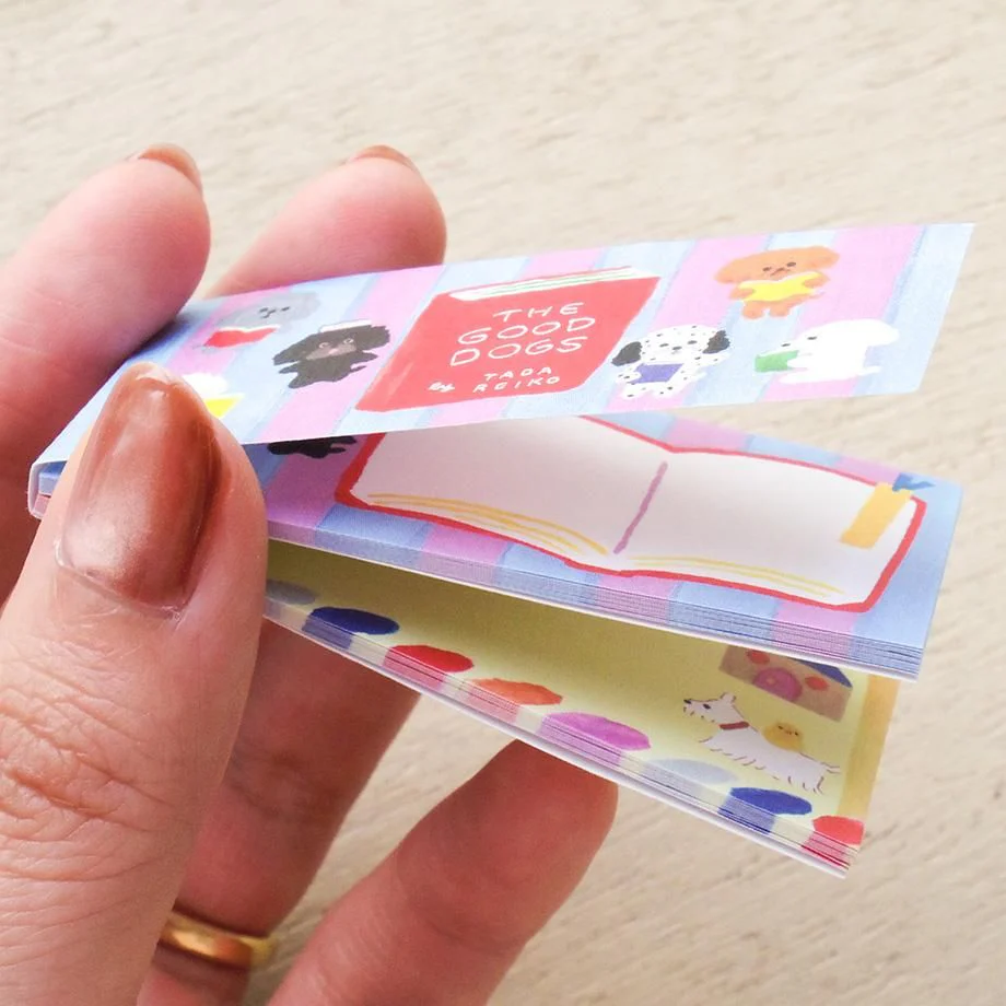 Hyogensha Cozyca Tada Reiko One-Line Sticky Notes - C IS FOR CAT・THE GOOD DOGS - Image 6