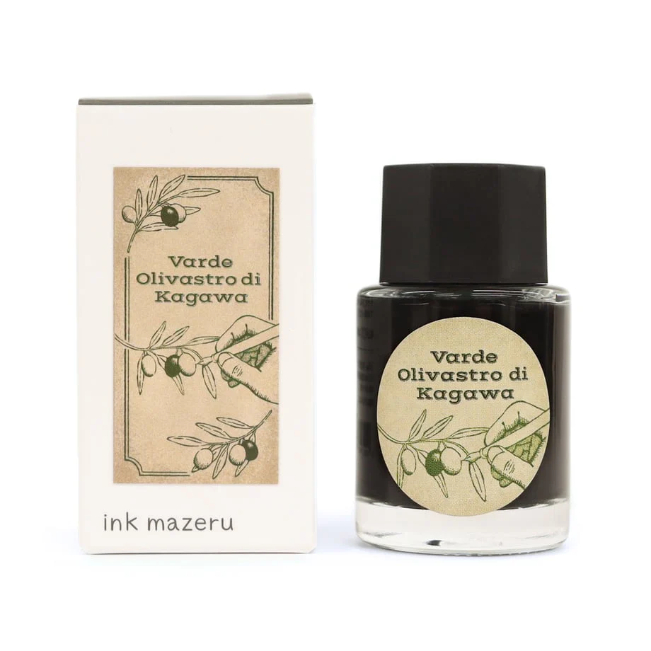 Ink Mazeru 18ml Bottled Ink - Varde Olivastro di Kagawa - Image 3