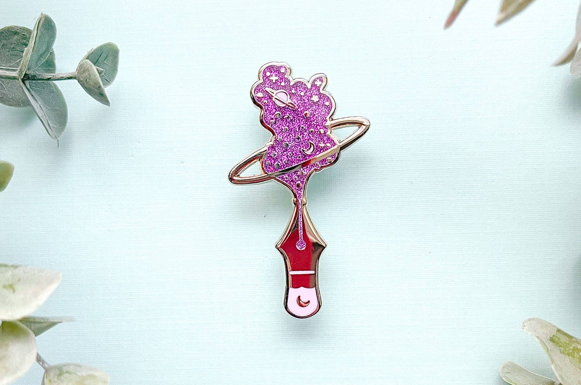 Inky Stars Enamel Pin - Image 4