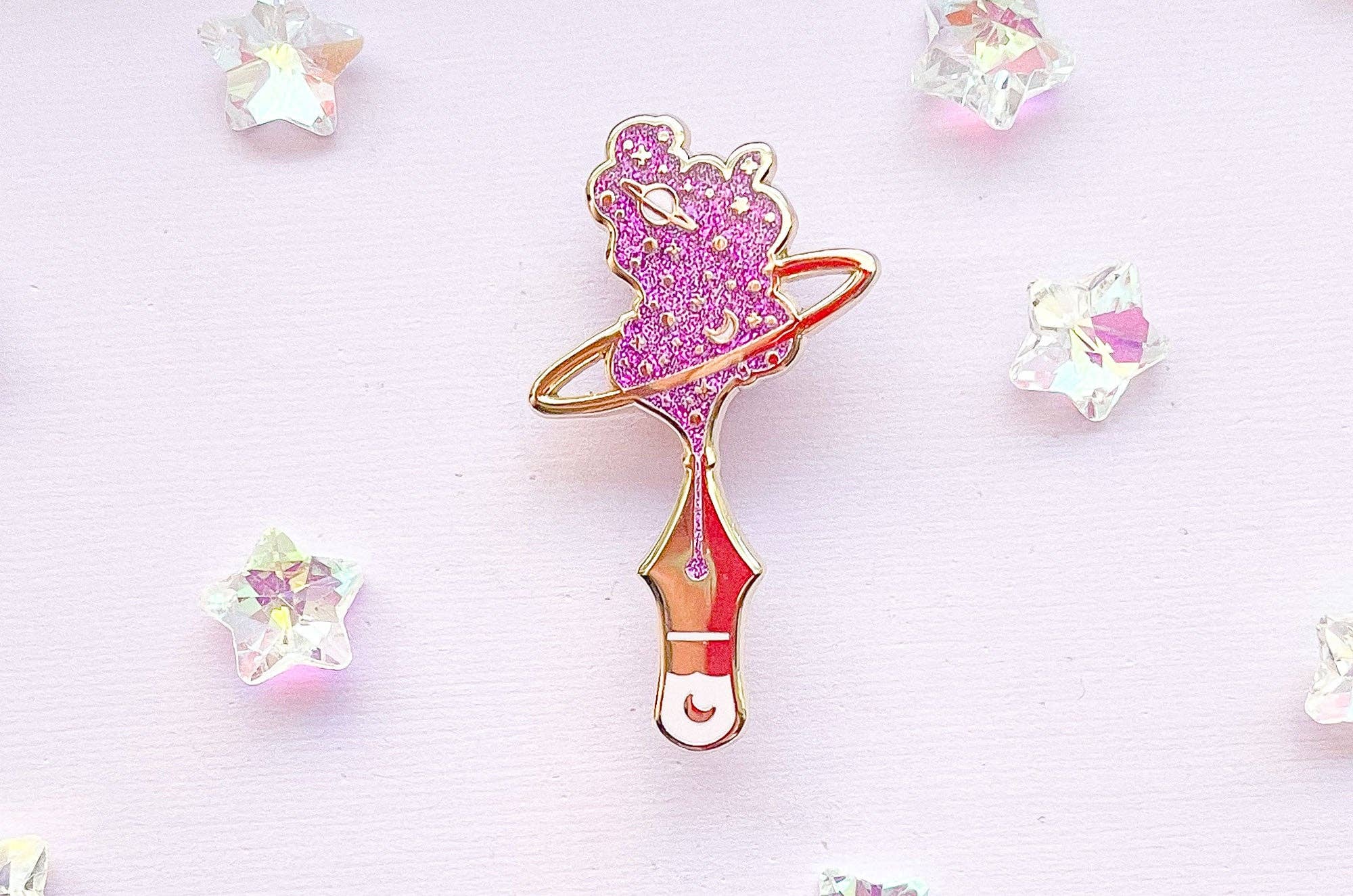 Inky Stars Enamel Pin - Image 9