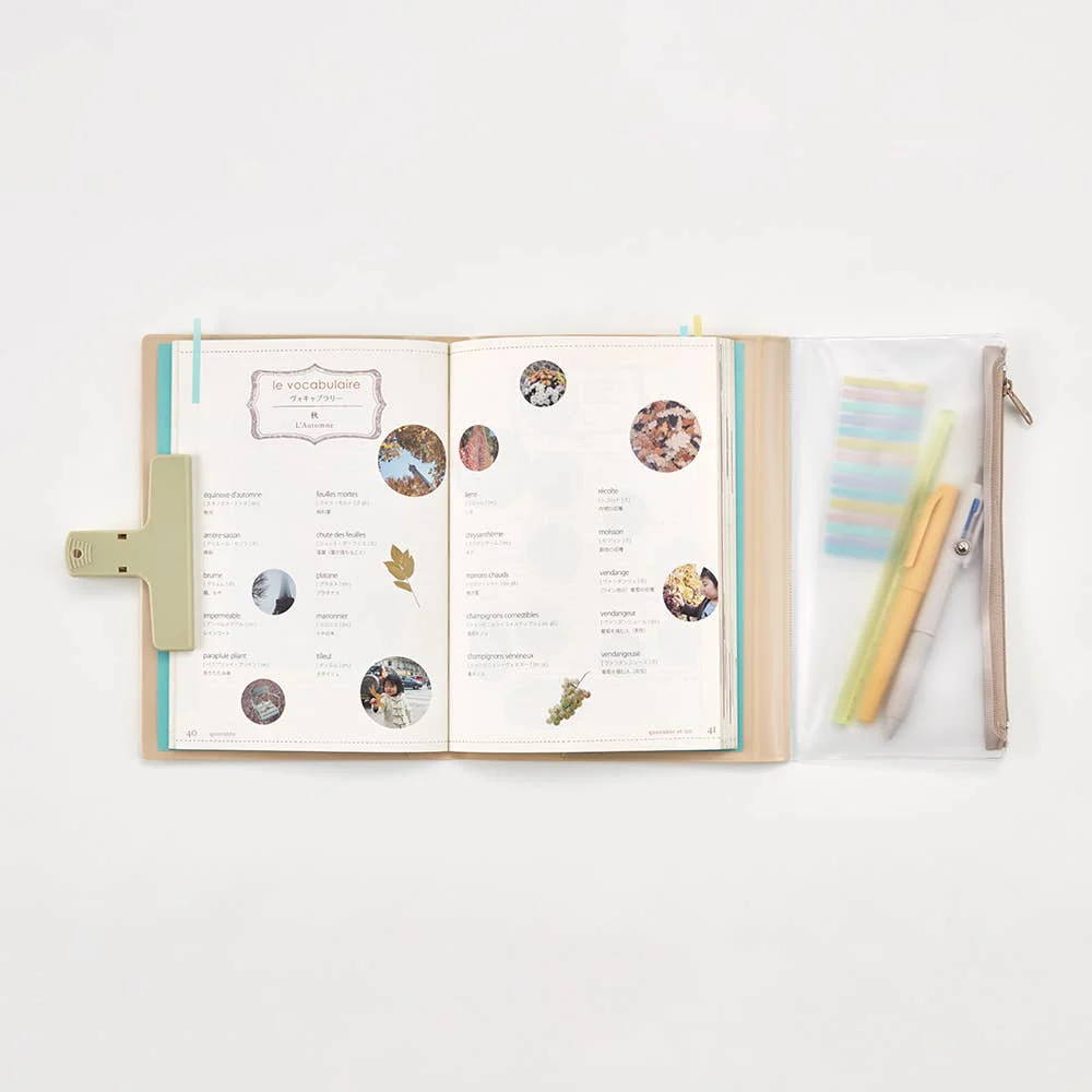 Daigo Isshoni Pen Case + Notebook Cover PVC A5 R - Image 11
