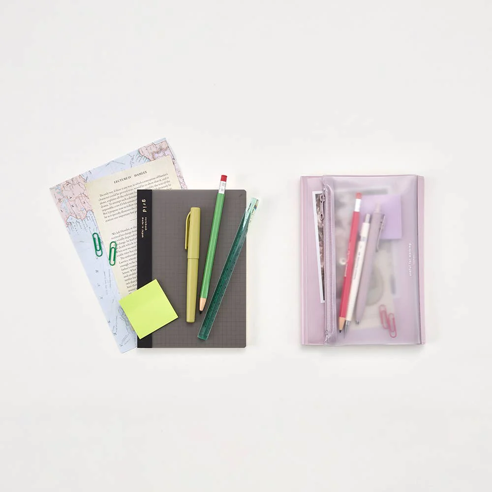 Daigo Isshoni Pen Case + Notebook Cover PVC A5 R - Image 12