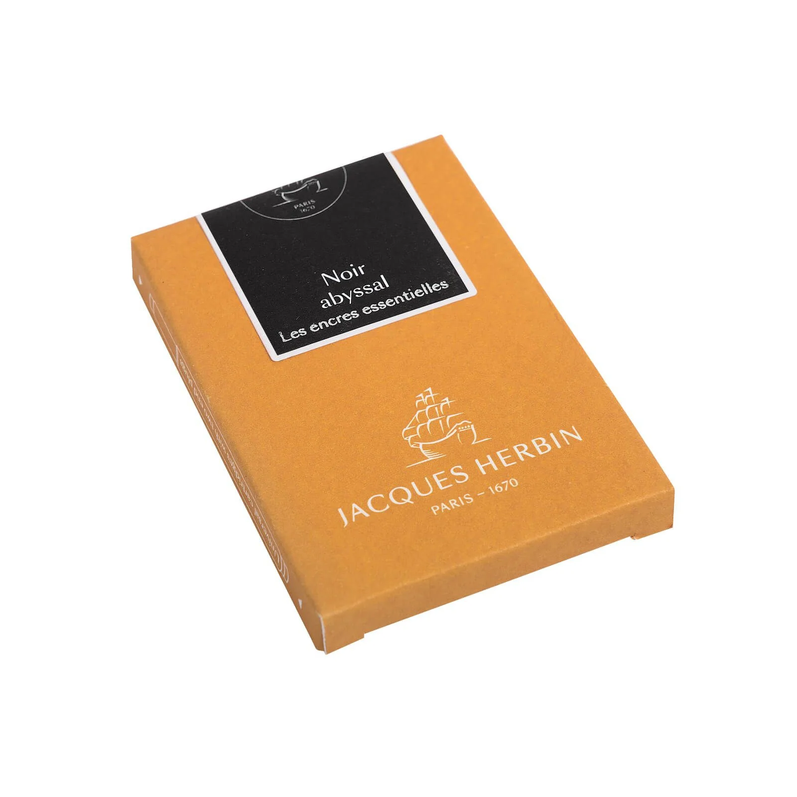 Jacques Herbin Essential - Noir Abyssal - Ink Cartridges