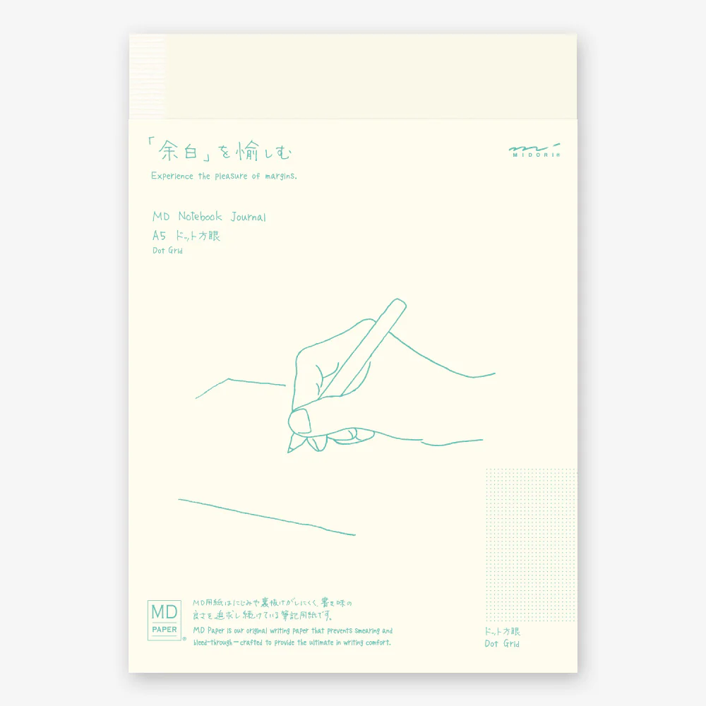Midori MD Notebook Journal - Dot Grid - A5 - Image 4