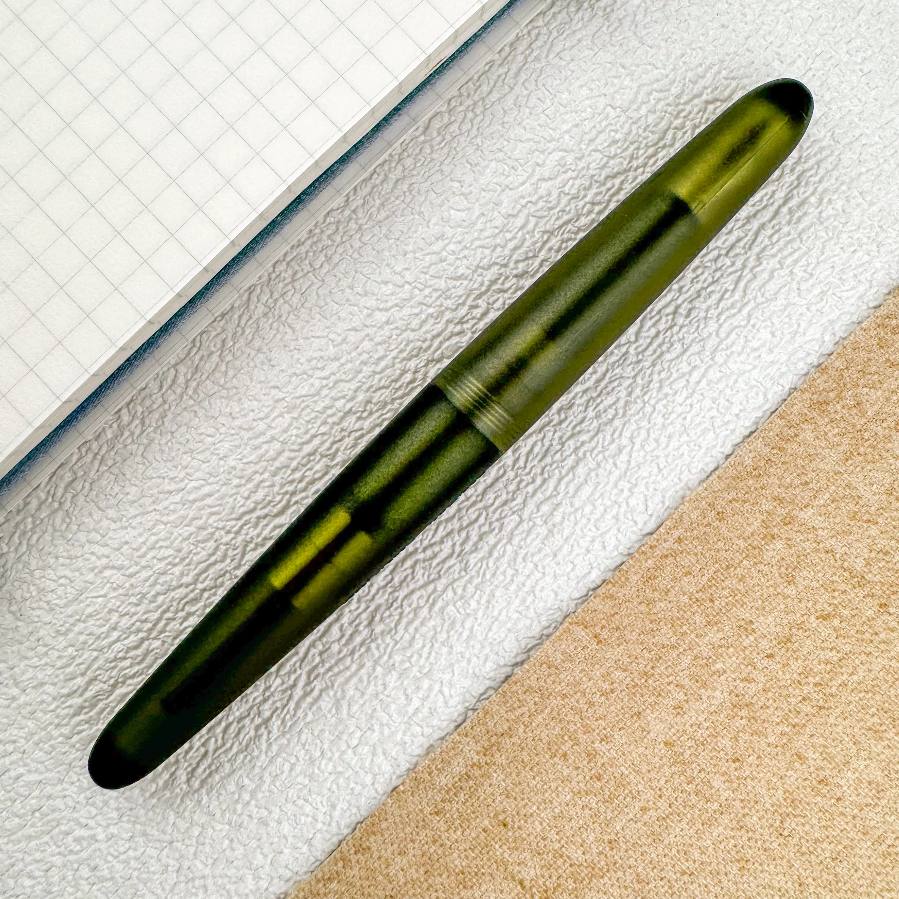 Kakimori Frost Fountain Pen - Moss - Image 2