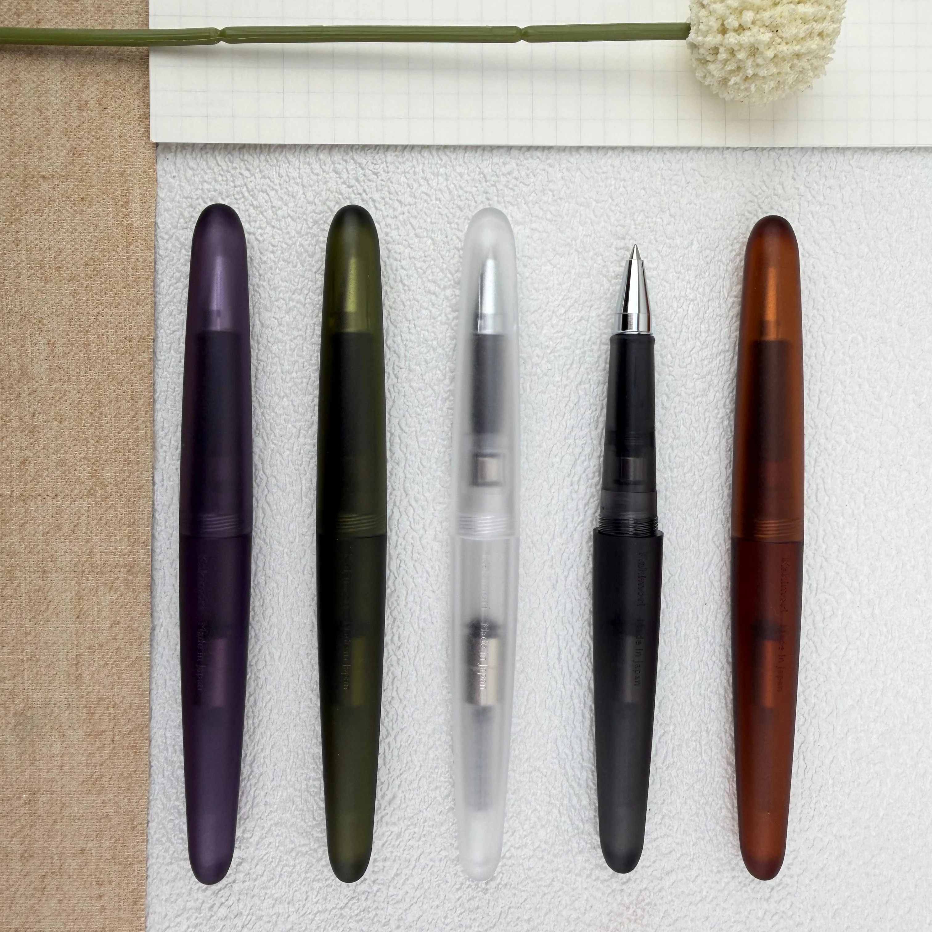 Kakimori Frost Rollerball Pen - Amber - Image 11